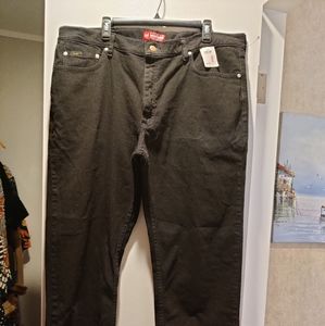 Black Lee jeans